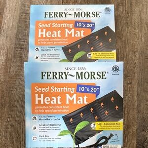 Ferry-Morse Seed Starting Heat Mat 10x20" lot/2 new
